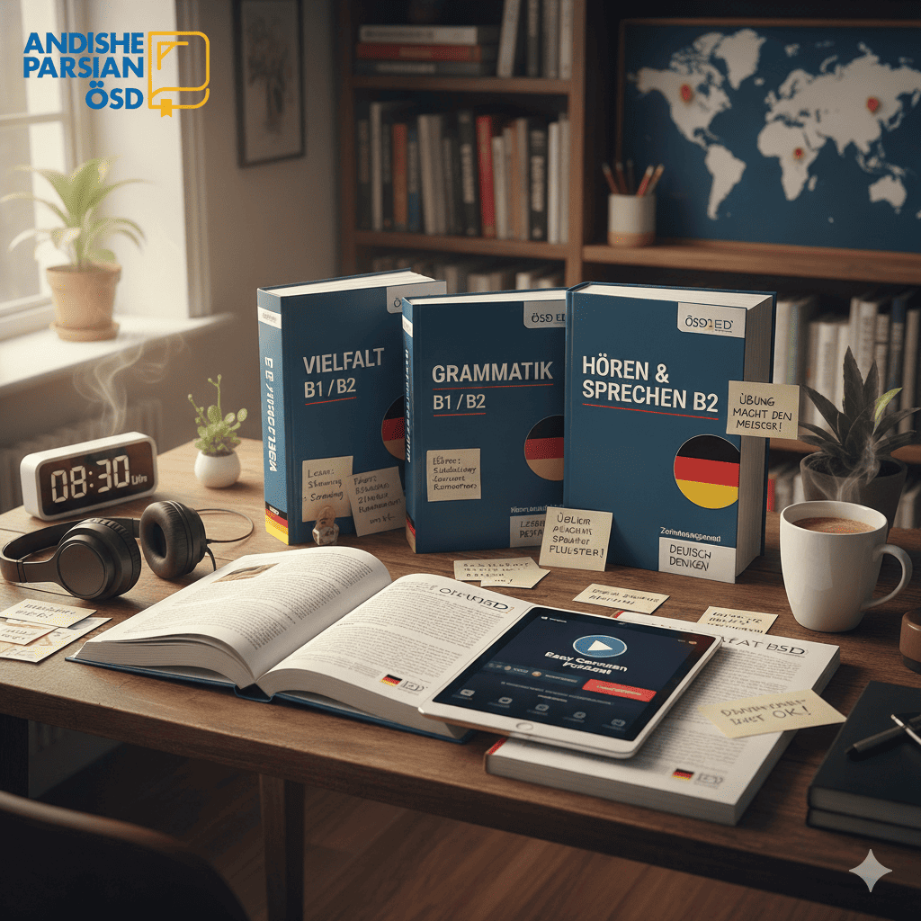 چگونه در آزمون ÖSD موفق شویم؟ راهنمای کامل آمادگی برای سطح B1 و B2